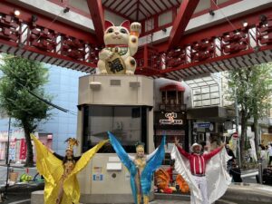 大須音楽 大須コスプレ 名古屋コスプレ 大須コスプレパレード 国際交流音楽祭 村田産業 社章の村田