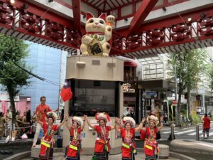 大須音楽 大須コスプレ 名古屋コスプレ 大須コスプレパレード 国際交流音楽祭 村田産業 社章の村田